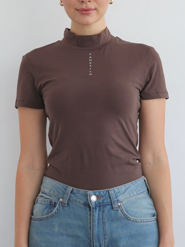 Signature T-Shirt — Brown