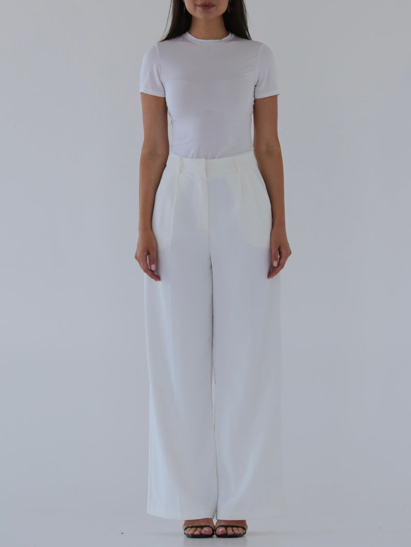 Essential pant — White