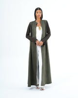 Chloé — Olive green suede