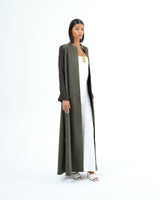 Chloé — Olive green suede