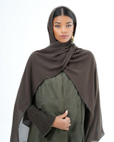 Chloé — Olive green suede