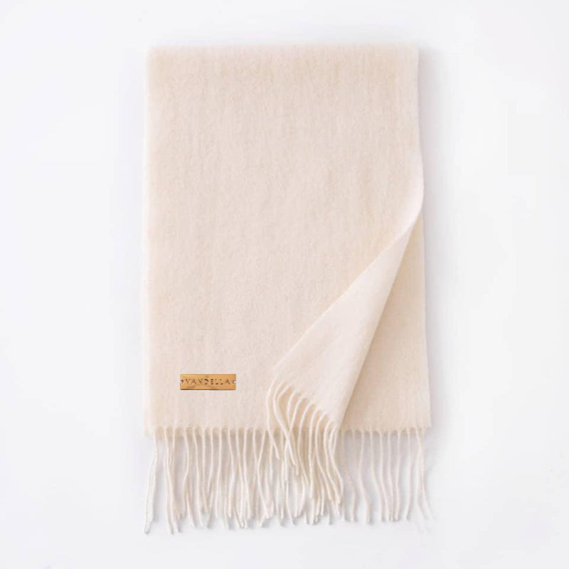 Signature scarf — Ecru