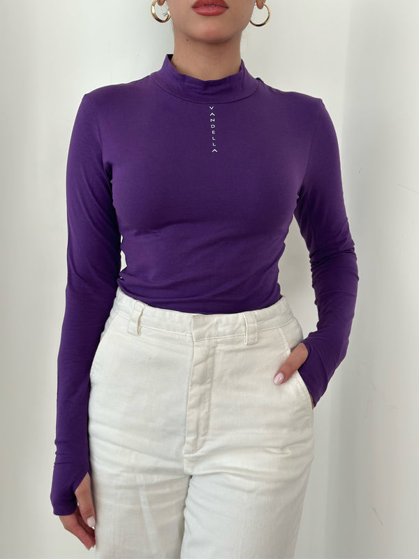 Signature highneck – Purple