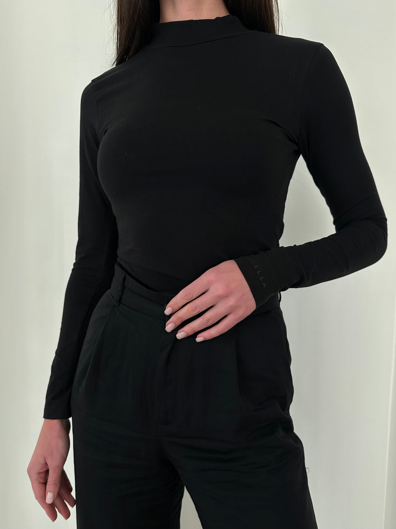 Basic highneck – Black